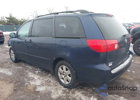 2007 Toyota Sienna Le из США, поврежденный, VIN 5TDZK23C87S054219